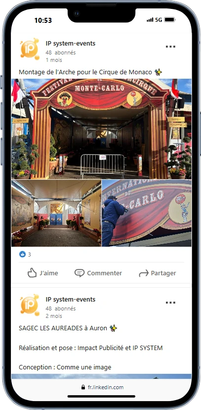 Impact Publicite Panneau Publicitaire Nice Linkedin 1